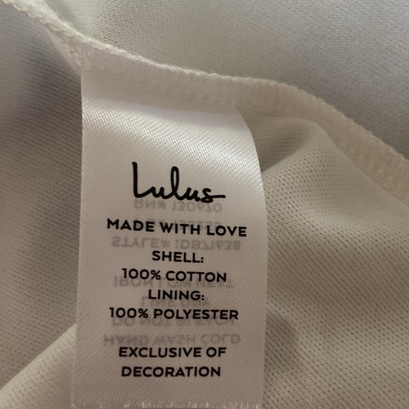 Lulu’s dress sz XS blue white floral racer back nwt - Picture 10 of 11